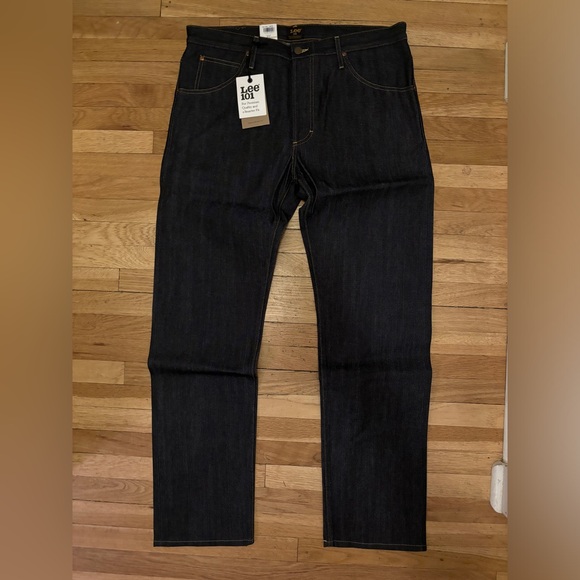 NWT Mens Lee 101 Z Relaxed Fit Straight Leg Jean in Dry, Size 36x34 - Picture 4 of 6